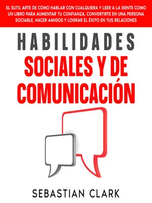 cover image of Habilidades Sociales Y De Comunicación